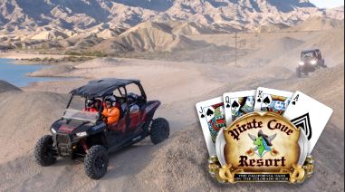 Pirate cove off road poker run map